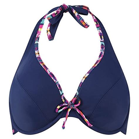 underwire halter bikini top